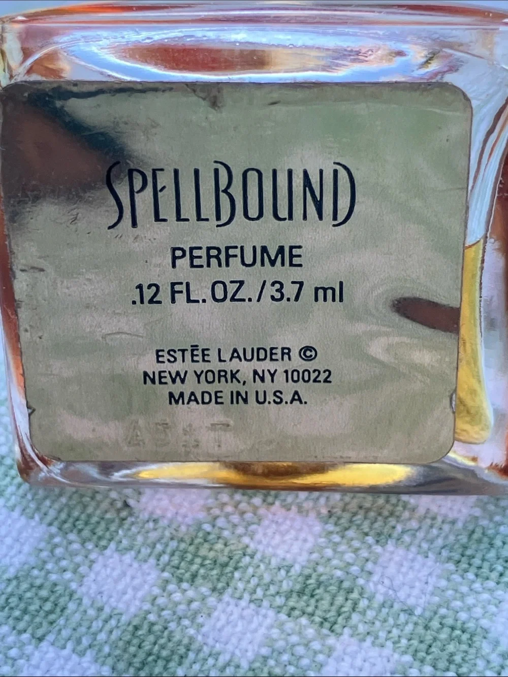 Spellbound Estée Lauder .12 ounce mini bottle vintage